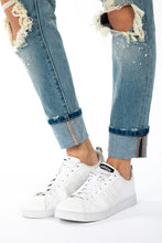 Load image into Gallery viewer, KanCan- High Rise Distressed Boyfriend Jeans