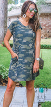 Load image into Gallery viewer, Camo Everyday Dress - The Turquoise Tulip Boutique