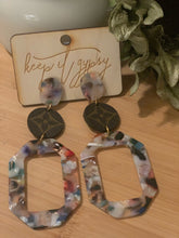 Load image into Gallery viewer, Acetate Upcycled Earrings