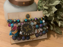 Load image into Gallery viewer, Upcycled Stacked Bracelet