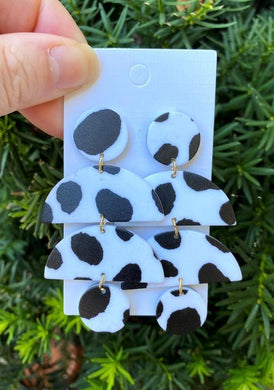 Moo-Licious Earrings - The Turquoise Tulip Boutique 