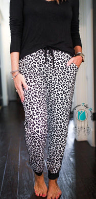 Leopard Joggers - The Turquoise Tulip Boutique 