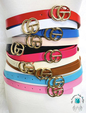 Glamour Girl Belt (Red) - The Turquoise Tulip Boutique 