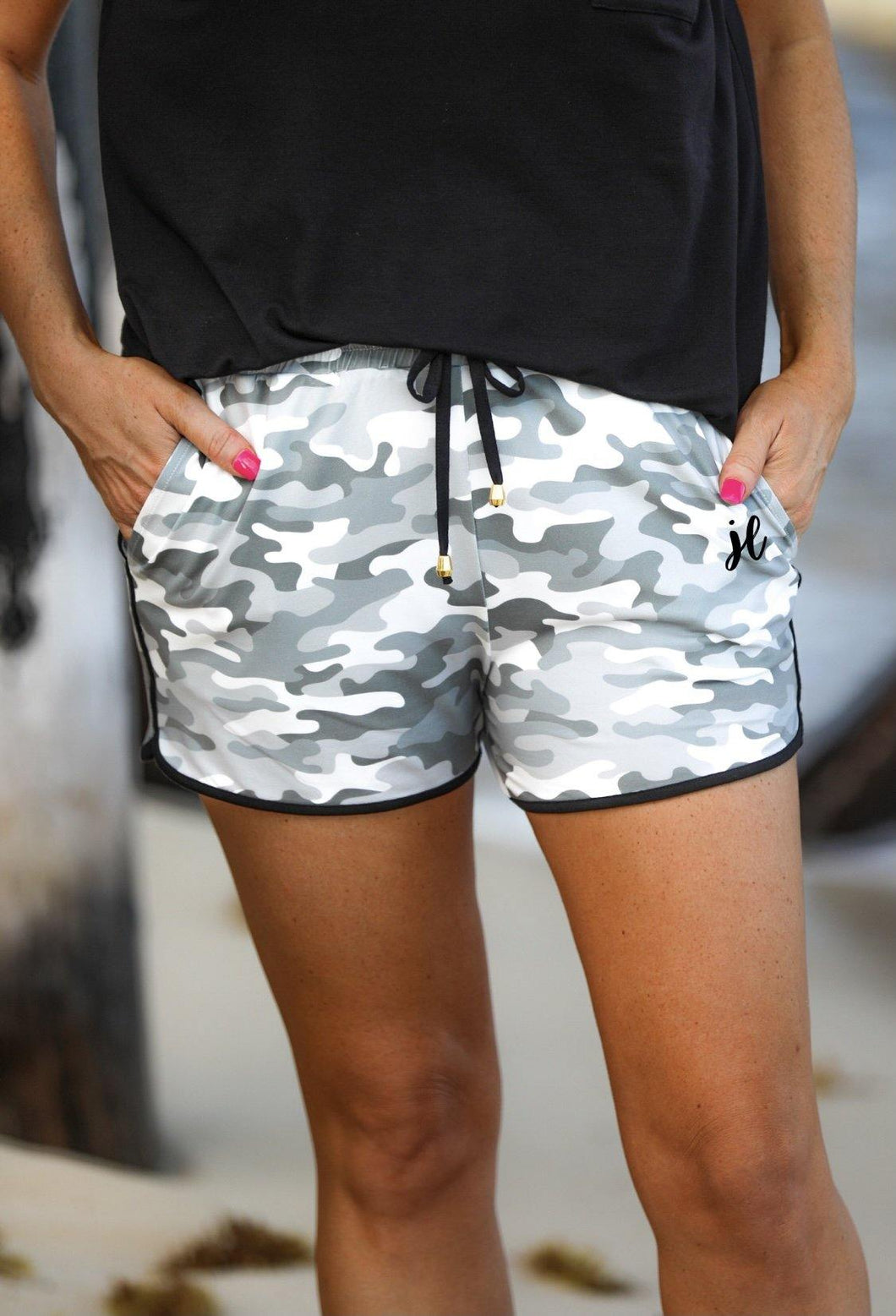 Everyday Camo Shorts - The Turquoise Tulip Boutique 