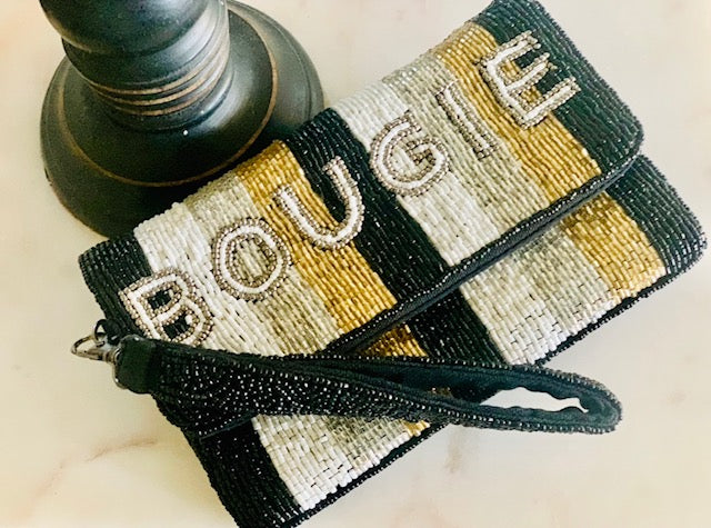 Beaded Bougie Wristlet