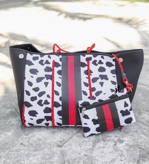 Neoprene Tote Bag- Cruella